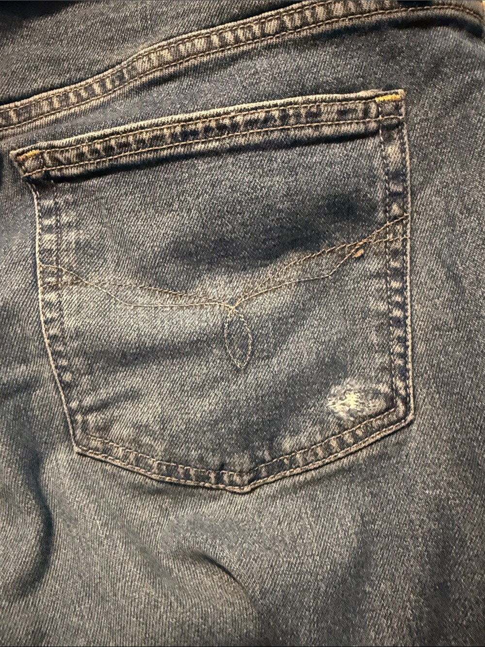 Lauren Ralph Lauren Women's Blue Patchwork Boot Cut Jeans Size 12 - Picture 7 of 7